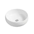 Dowell 15" Bathroom Round Ceramic Vessel Sink - 5-7/8" Deep - 000 1515 Series