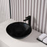 Dowell 16" Bathroom Round Ceramic Vessel Sink - 6-1/4" Deep - 000 1616 Series