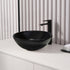 Dowell 16" Bathroom Round Ceramic Vessel Sink - 6-1/4" Deep - 000 1616 Series