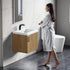 Dowell 18-1/4" Bathroom Topmount Resin Basin with Overflow - One 13-1/2" Sink, 4-3/8" Deep - 000 1818BP Series