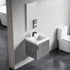 Dowell 21" Bathroom Sink - Single Bowl Resin Basin, Rectangular Drop In with Overflow, White - 000 2118BP Series