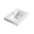 Dowell 24" Bathroom Basin Stand Black Pedestal - 7003 Series