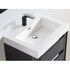 Dowell 24" Bathroom Topmount Resin Basin with Overflow - One 19-1/4" Sink, 4-3/8" Deep - 000 2418BP Series
