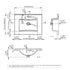 Dowell 24" Bathroom Topmount Ceramic Basin with Overflow - One 16-1/8" Sink, 5-1/8" Deep - 000 2418BT Series