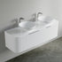 Dowell 16" Bathroom Round Ceramic Vessel Sink - 6-1/4" Deep - 000 1616 Series