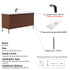 Dowell 60¡°(Fluted Bathroom Vanity Set ¡°(Assembled Cabinet Base with 4 Soft-Close Doors, Shelves & Resin Basin - 002 60 Series
