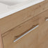 Dowell 36" Unassembled Freestanding Bathroom Vanity Kit with White Ceramic Basin -  One or Two Soft-Close Doors, One Shelf - 012 Series - Oak Natural