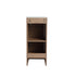 Dowell 12" Unassembled Freestanding Bathroom Side/Bridge Cabinet Kit with Sintered Stone Top - 012 Series - Oak Natural