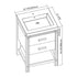Dowell 24" Freestanding White Bathroom Vanity with Single Basin - One/Two Soft-Close Drawers and One/Two Open Shelves - 028 Series