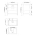 Dowell 30" Freestanding White Bathroom Vanity with Single Basin - One/Two Soft-Close Drawers and One/Two Open Shelves - 028 Series