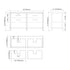 Dowell 30" Freestanding White Bathroom Vanity with Single Basin - One/Two Soft-Close Drawers and One/Two Open Shelves - 028 Series