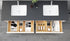 Dowell 30" Freestanding White Bathroom Vanity with Single Basin - One/Two Soft-Close Drawers and One/Two Open Shelves - 028 Series