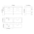 Dowell 30" Freestanding White Bathroom Vanity with Single Basin - One/Two Soft-Close Drawers and One/Two Open Shelves - 028 Series