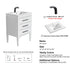 031 Series-24 Inch Bathroom Vanity Set