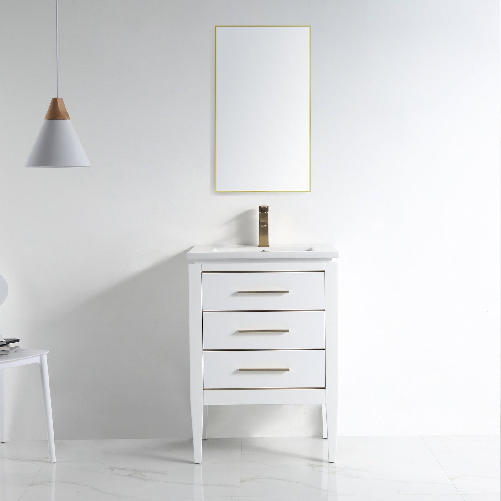 031 Series-24 Inch Bathroom Vanity Set
