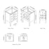 031 Series-24 Inch Bathroom Vanity Set