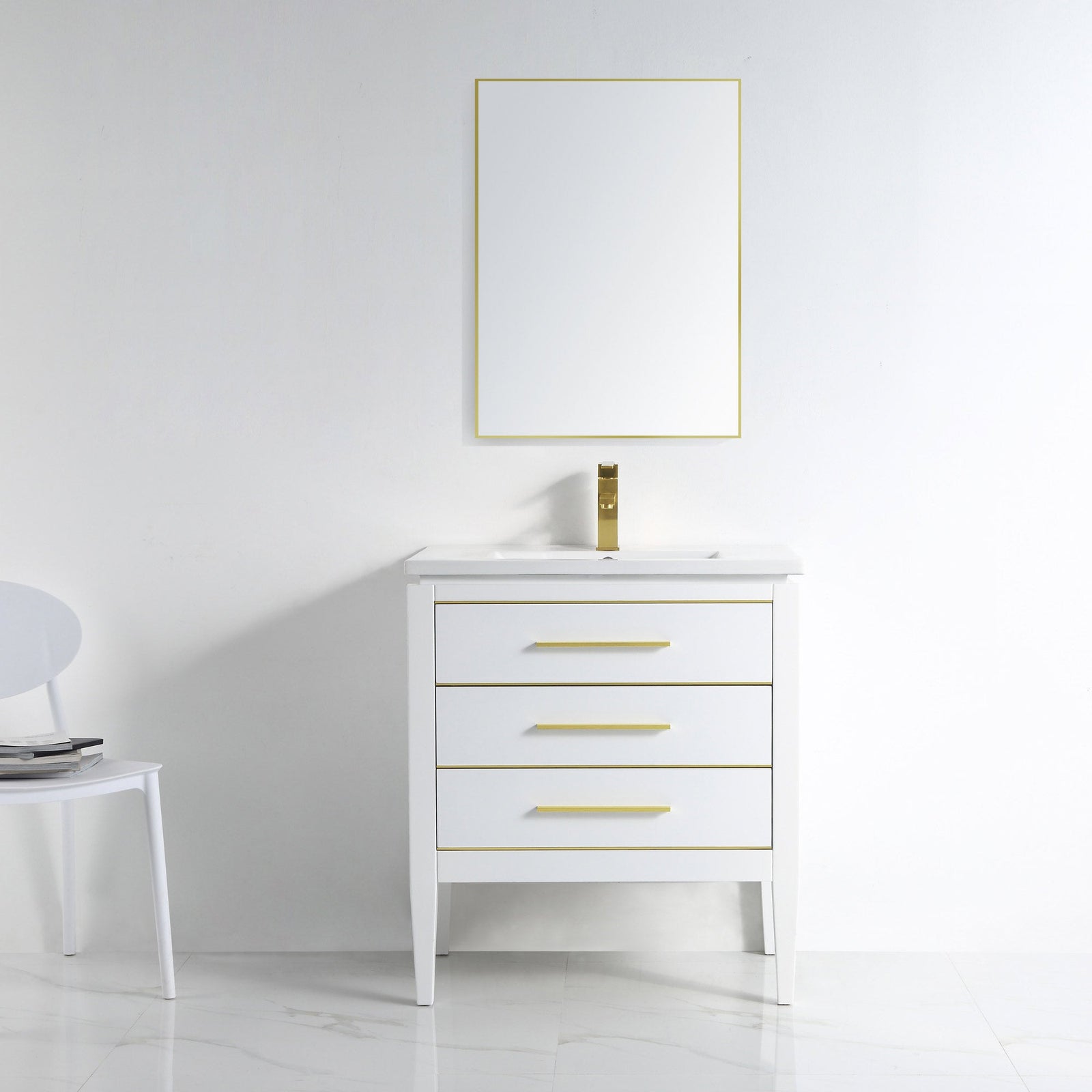 031 Series-30 Inch Bathroom Vanity Set