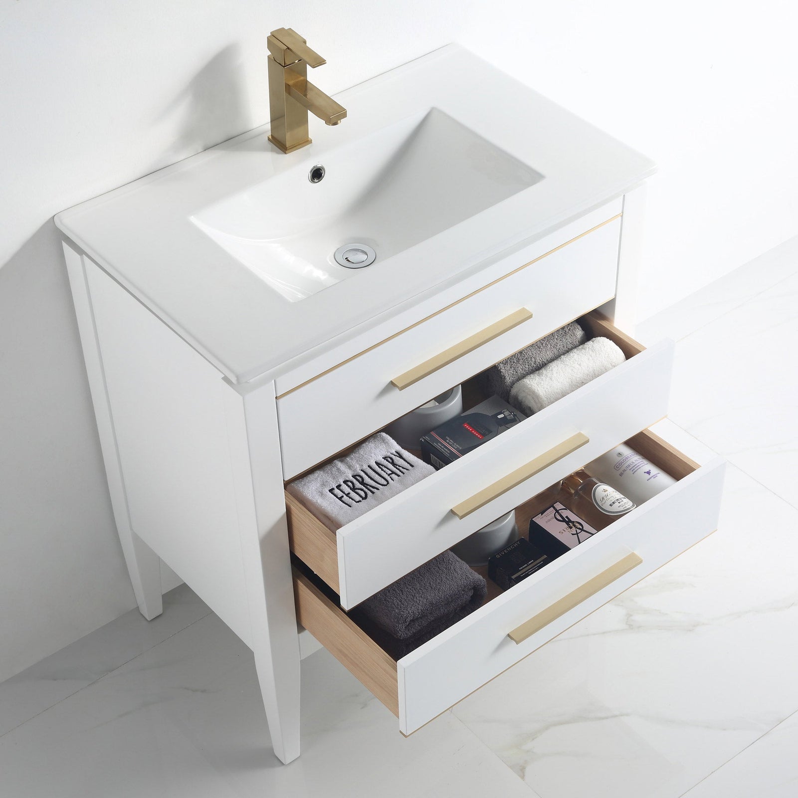 031 Series-30 Inch Bathroom Vanity Set