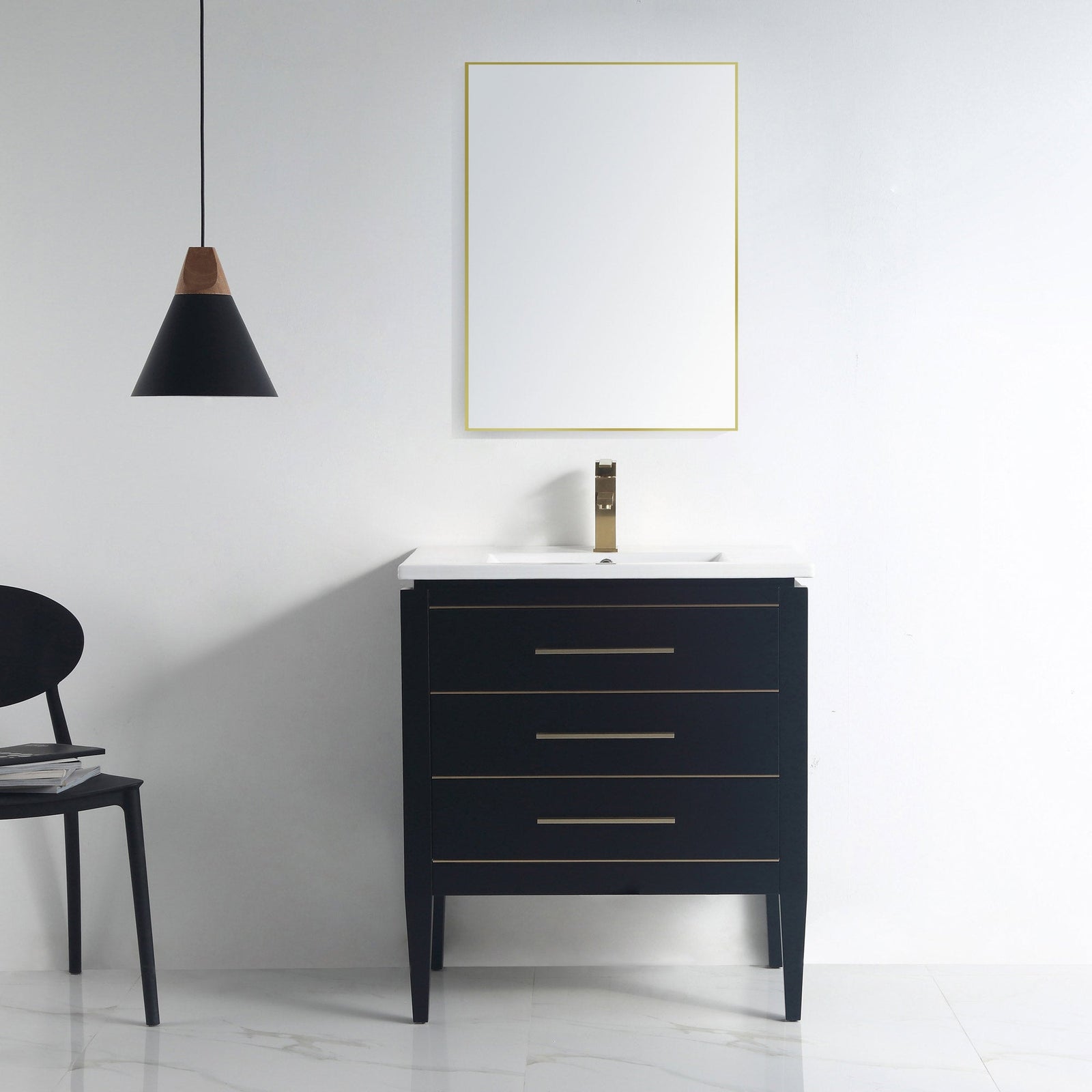 031 Series-30 Inch Bathroom Vanity Set