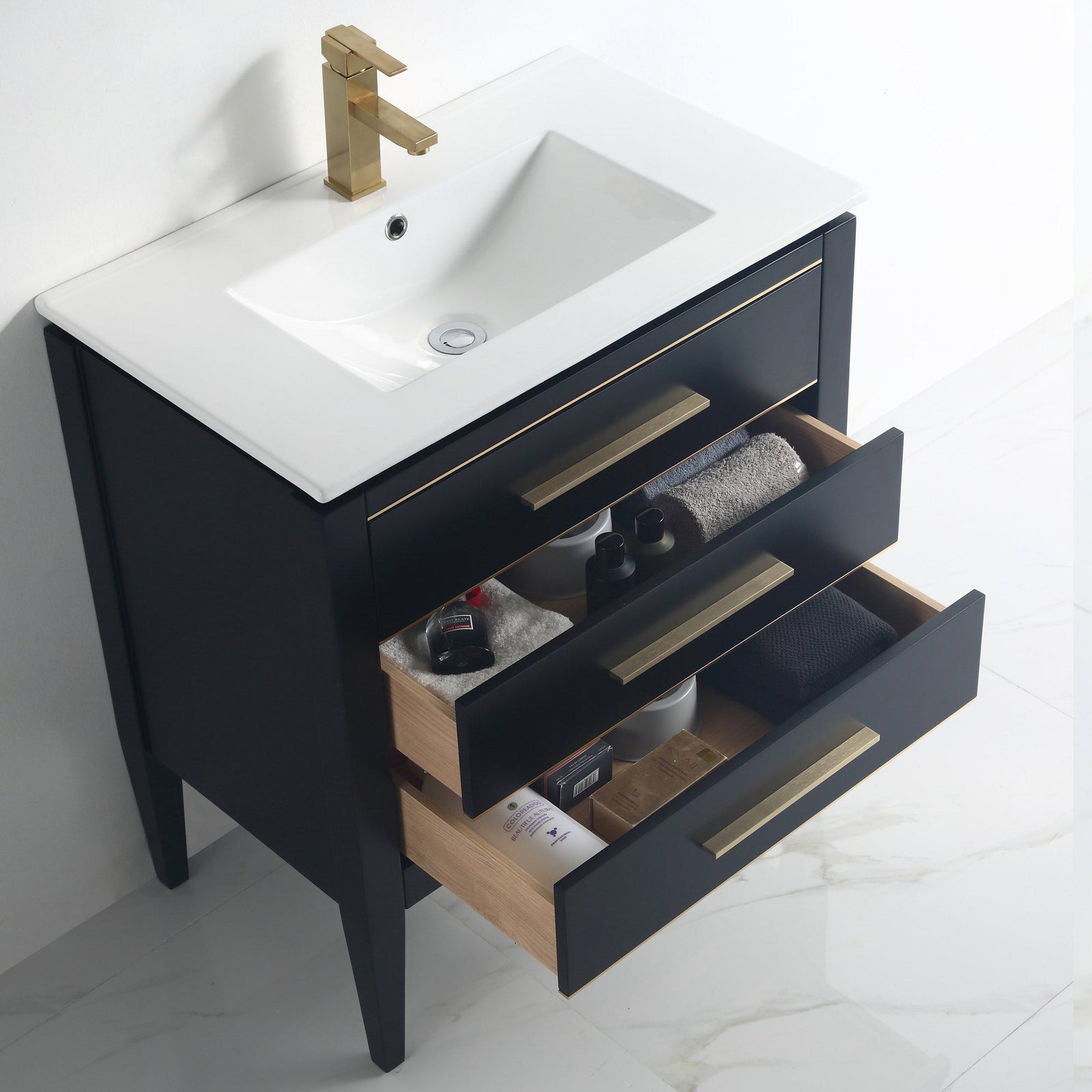 031 Series-30 Inch Bathroom Vanity Set