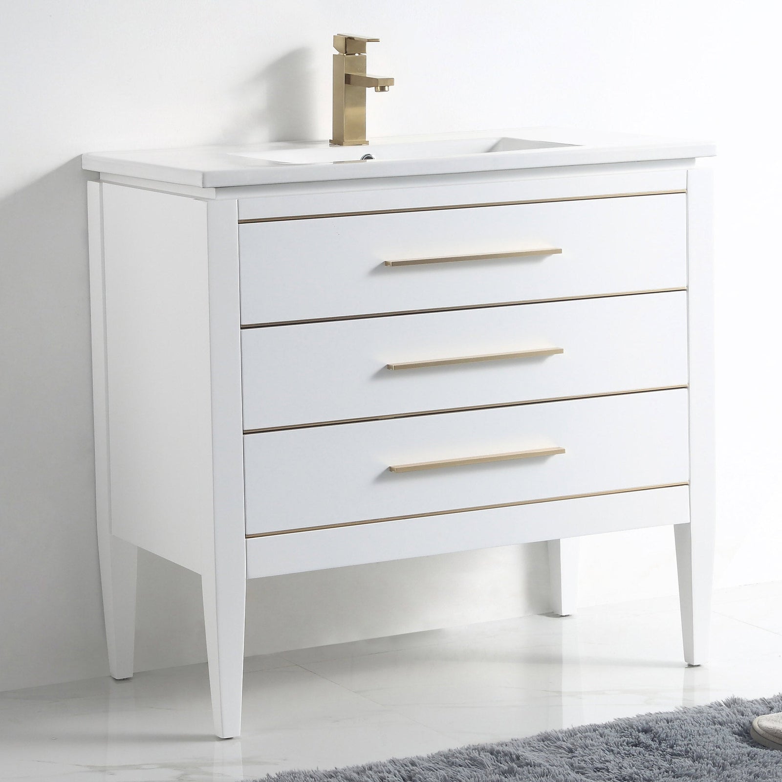 031 Series-36 Inch Bathroom Vanity Set