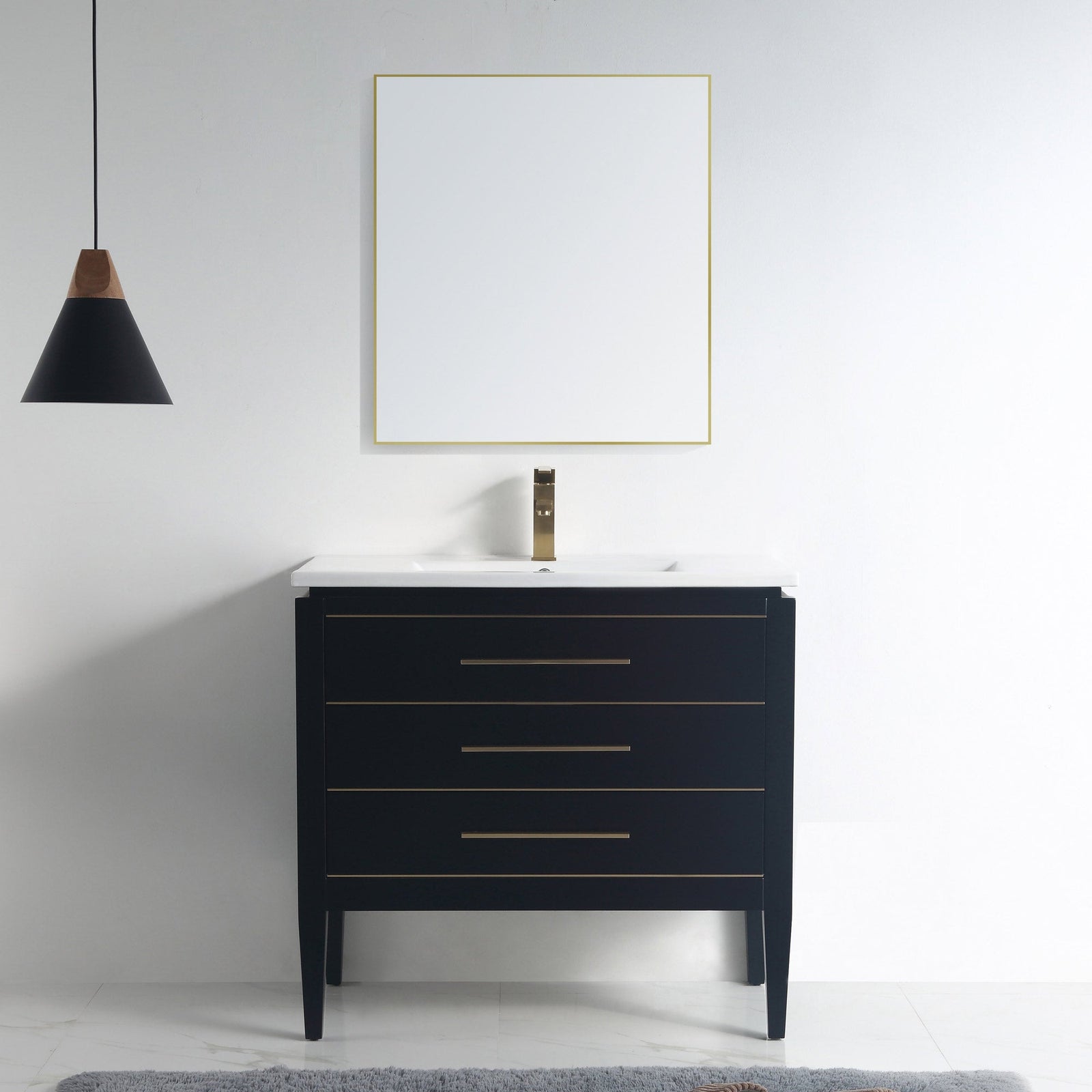 031 Series-36 Inch Bathroom Vanity Set