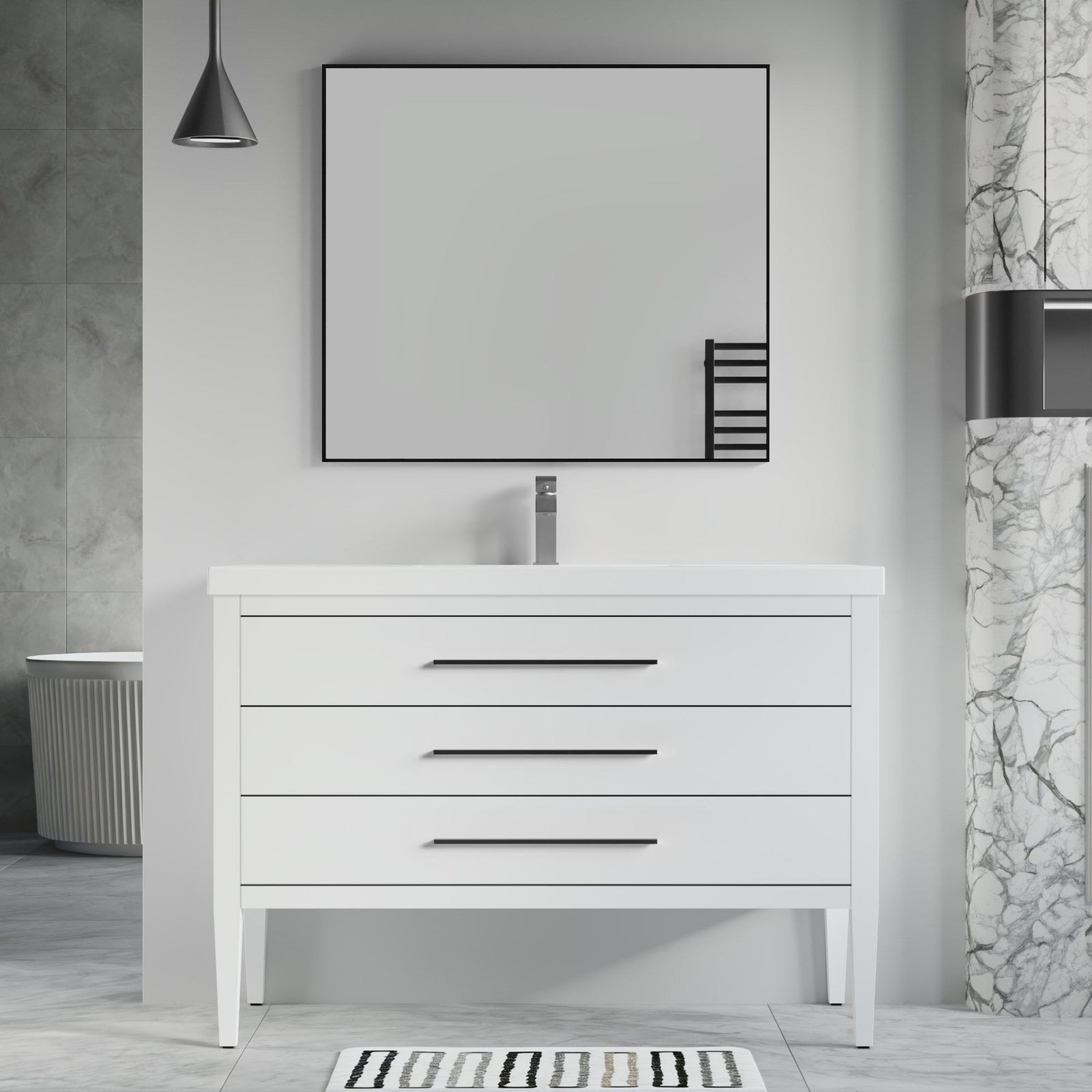 031 Series-48 Inch Bathroom Vanity Set