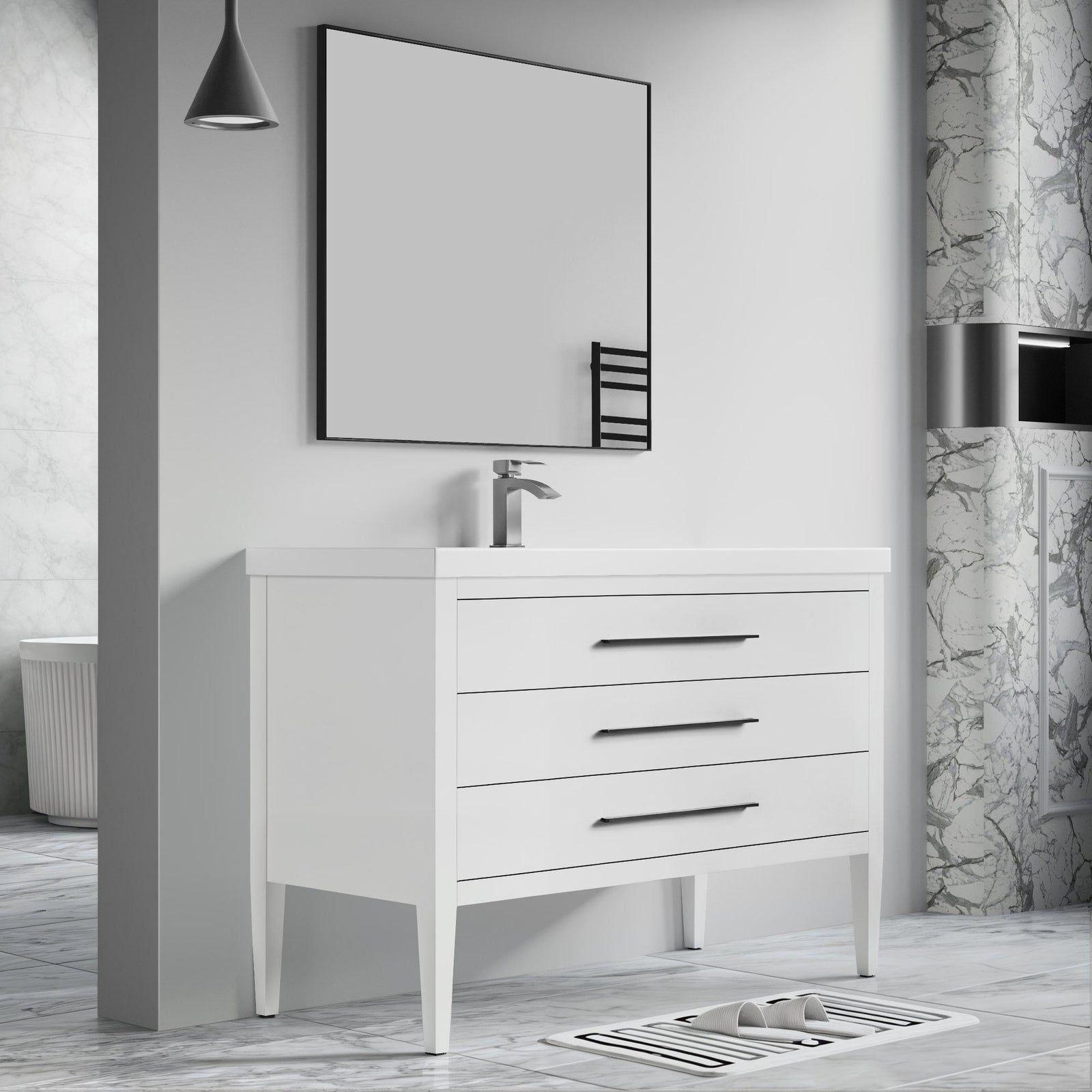 031 Series-48 Inch Bathroom Vanity Set
