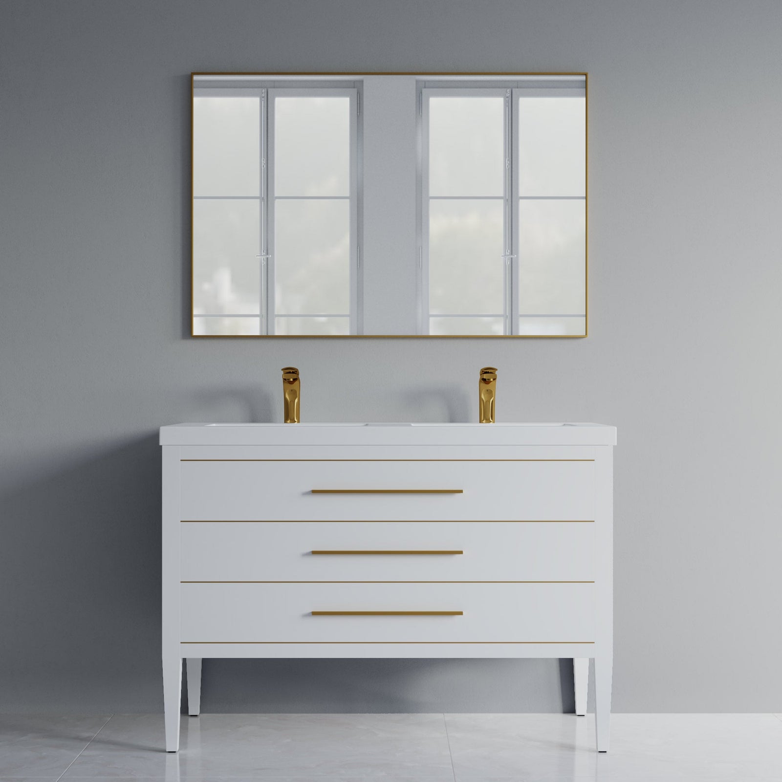 031 Series-48 Inch Bathroom Vanity Set