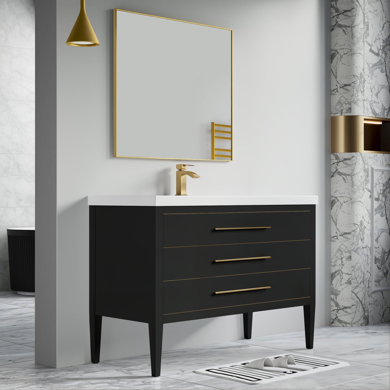 031 Series-48 Inch Bathroom Vanity Set