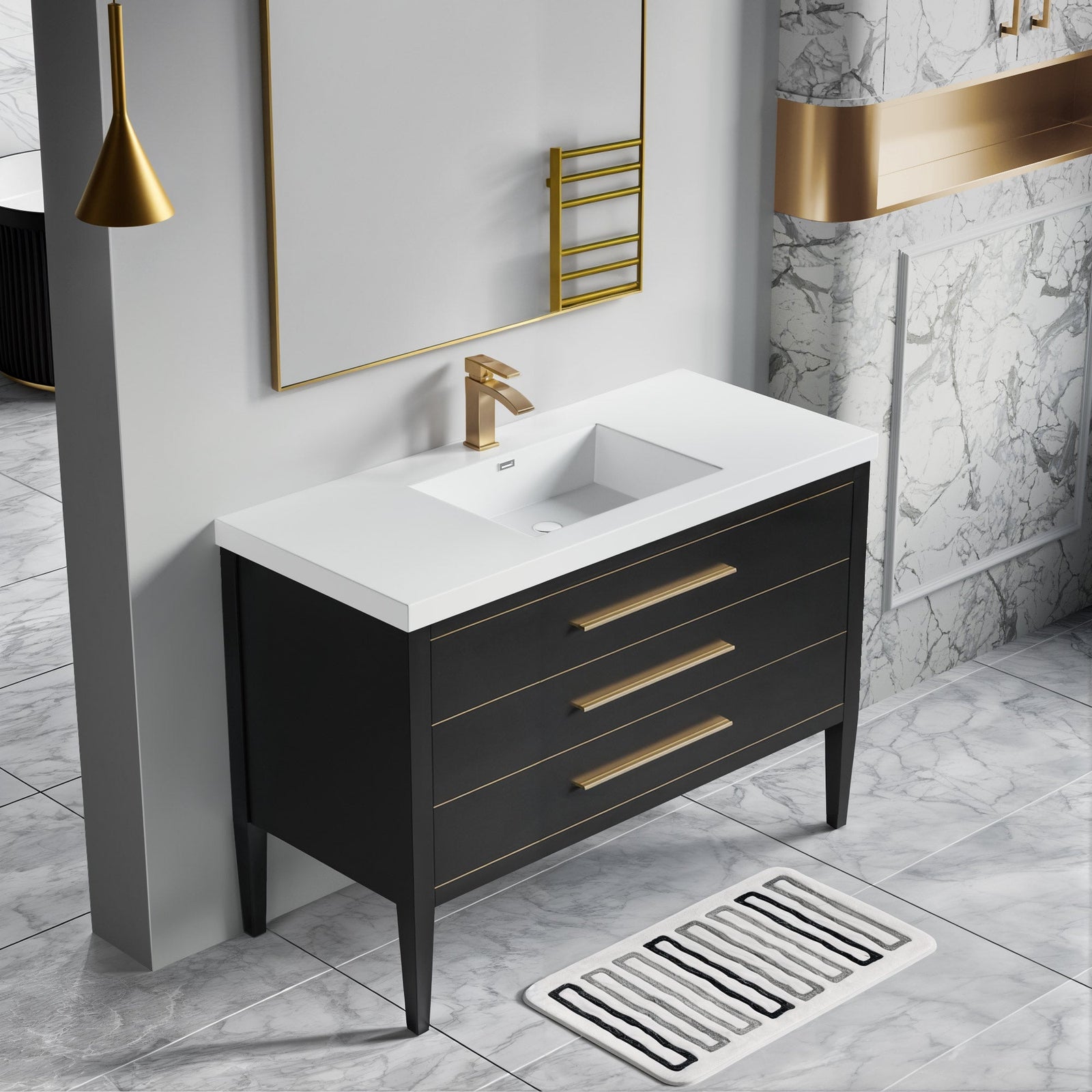 031 Series-48 Inch Bathroom Vanity Set