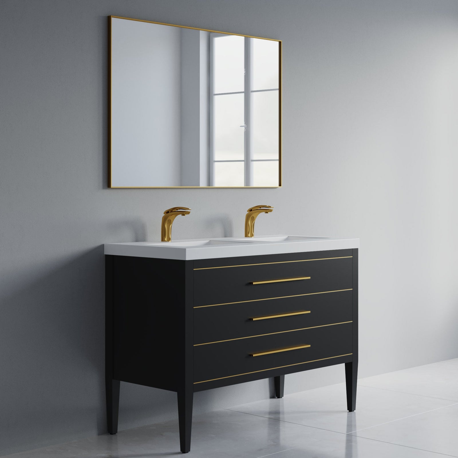 031 Series-48 Inch Bathroom Vanity Set