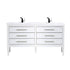 031 Series-60 Inch Bathroom Vanity Set