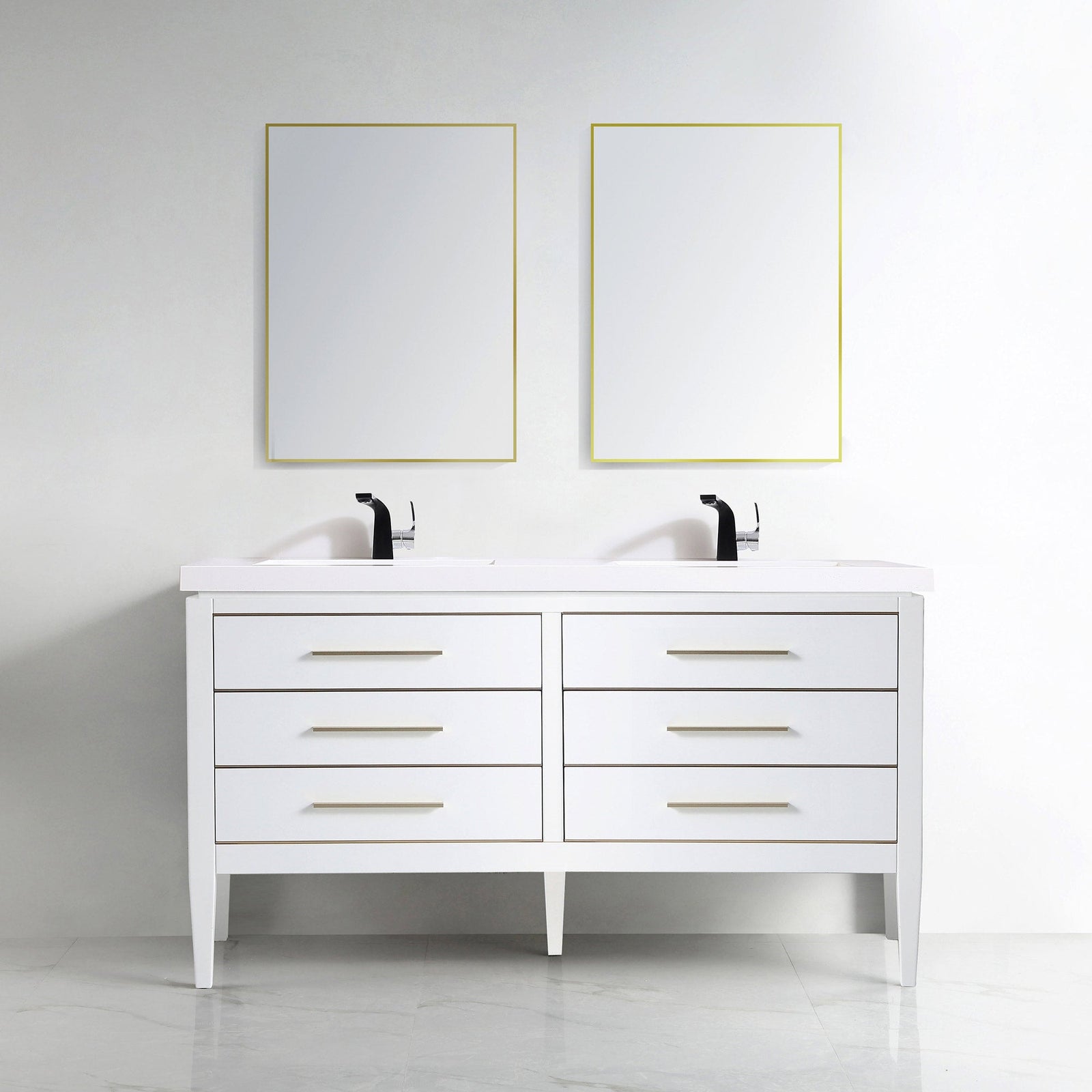 031 Series-60 Inch Bathroom Vanity Set