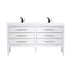 031 Series-60 Inch Bathroom Vanity Set