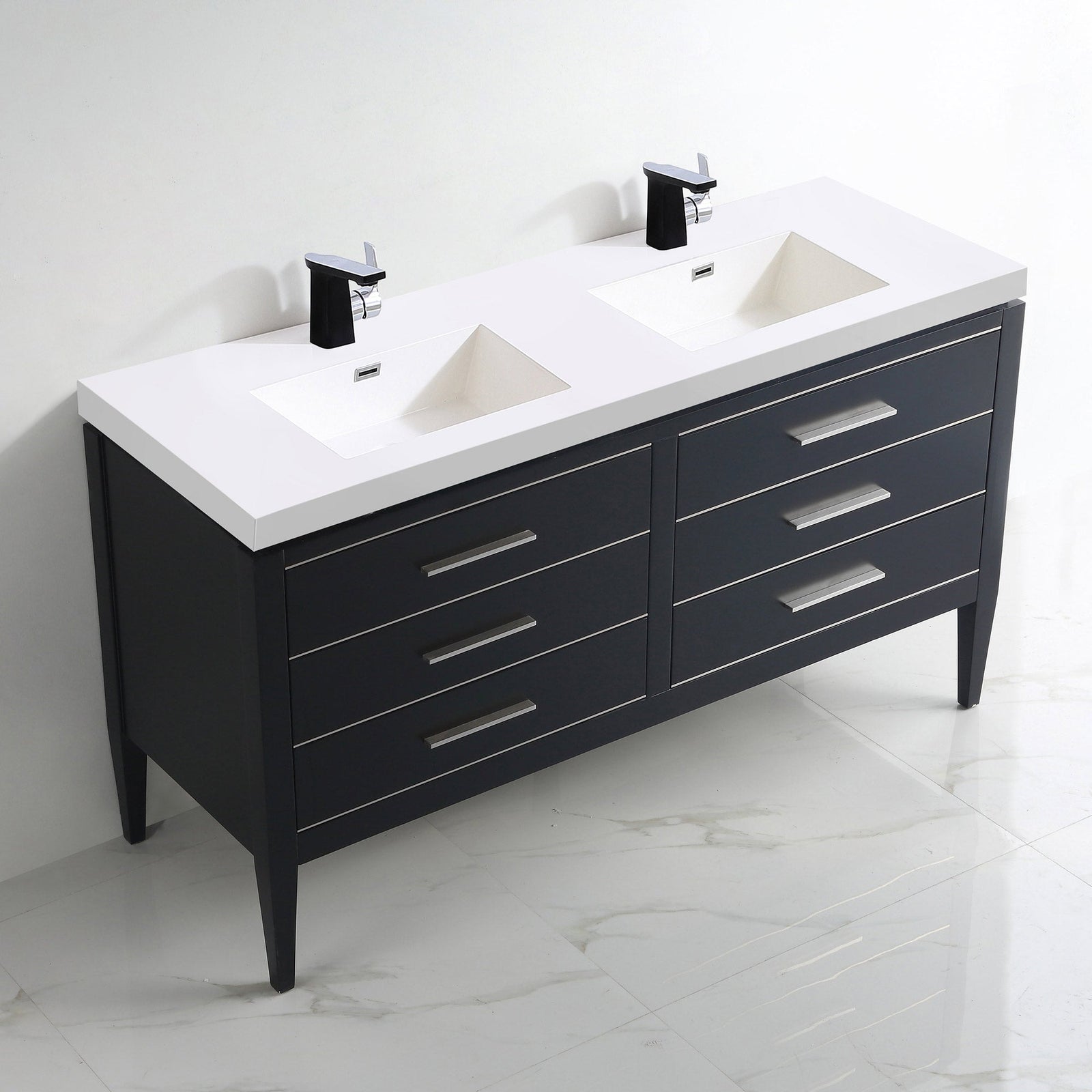 031 Series-60 Inch Bathroom Vanity Set