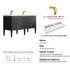 031 Series-60 Inch Bathroom Vanity Set