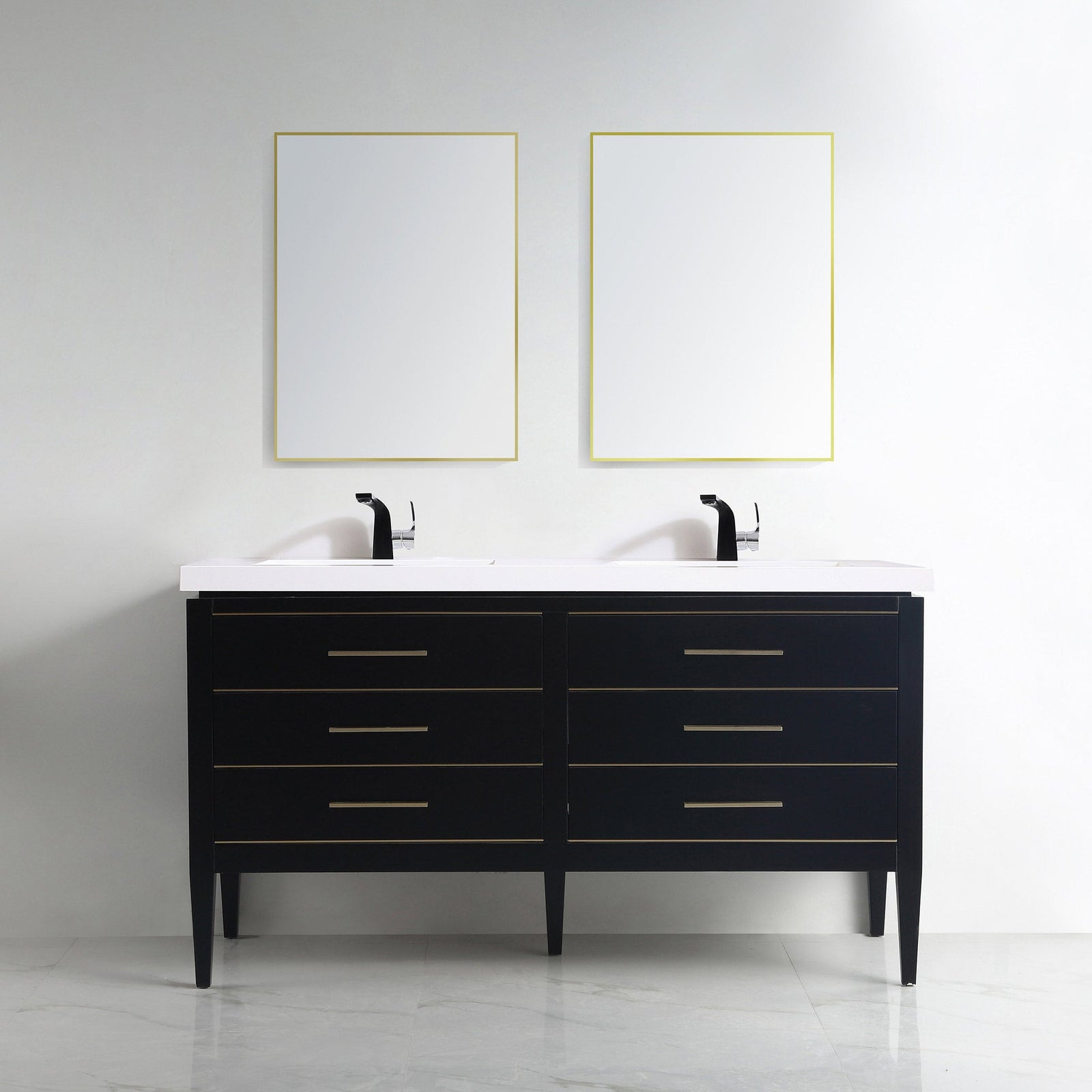 031 Series-60 Inch Bathroom Vanity Set