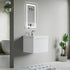 Dowell 24" Wall-Mounted/Floating Fluted Bathroom Vanity with Single Basin ¡°(Two Soft-Close Doors - 032 24 Series