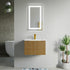 Dowell 24" Wall-Mounted/Floating Fluted Bathroom Vanity with Single Basin ¡°(Two Soft-Close Doors - 032 24 Series