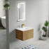 Dowell 24" Wall-Mounted/Floating Fluted Bathroom Vanity with Single Basin ¡°(Two Soft-Close Doors - 032 24 Series