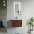 Dowell 24" Wall-Mounted/Floating Fluted Bathroom Vanity with Single Basin ¡°(Two Soft-Close Doors - 032 24 Series