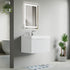 Dowell 30" Wall-Mounted/Floating Fluted Bathroom Vanity with Single Basin ¡°(Two Soft-Close Doors - 032 30 Series