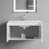 Dowell 30" Wall-Mounted/Floating Fluted Bathroom Vanity with Single Basin ¡°(Two Soft-Close Doors - 032 30 Series
