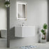 Dowell 30" Wall-Mounted/Floating Fluted Bathroom Vanity with Single Basin ¡°(Two Soft-Close Doors - 032 30 Series