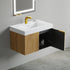 Dowell 30" Wall-Mounted/Floating Fluted Bathroom Vanity with Single Basin ¡°(Two Soft-Close Doors - 032 30 Series