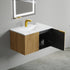 Dowell 30" Wall-Mounted/Floating Fluted Bathroom Vanity with Single Basin ¡°(Two Soft-Close Doors - 032 30 Series