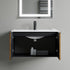 Dowell 30" Wall-Mounted/Floating Fluted Bathroom Vanity with Single Basin ¡°(Two Soft-Close Doors - 032 30 Series