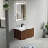 Dowell 30" Wall-Mounted/Floating Fluted Bathroom Vanity with Single Basin ¡°(Two Soft-Close Doors - 032 30 Series