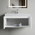 Dowell 36" Wall-Mounted/Floating Fluted Bathroom Vanity with Single Basin ¡°(Two Soft-Close Doors - 032 36 Series